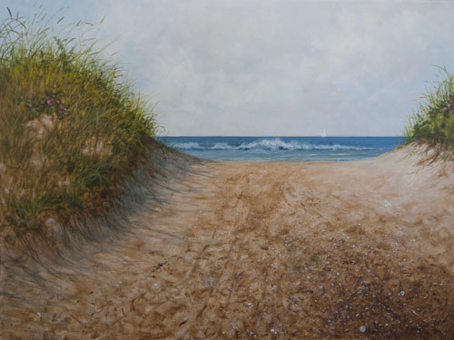Struna Galleries of Brewster and Chatham, Cape Cod Paintings of New England and Cape Cod  - Cape Walk